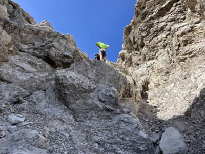 ecco la canalina da sotto