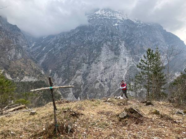 cima del monte Ciavac