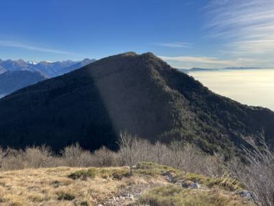 vista dall'alto su Cuel di Forchia 