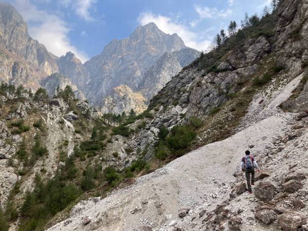 verso la terza forcellina