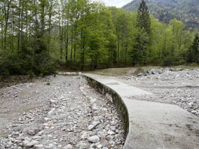 Primo guado su rio Tasseit