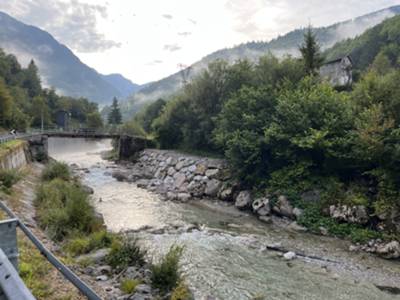 ponte su torrente Cellina nei pressi di Lesis