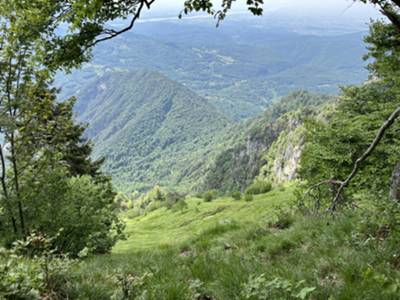 monte Dagn, saprtiacque tra val Cosa e val d'Arzino