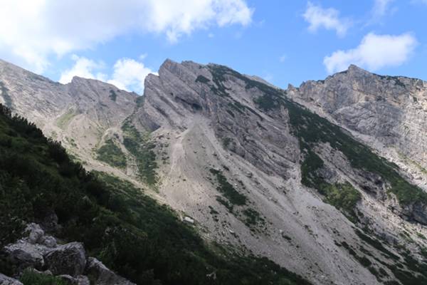 vista su Pale de Cione