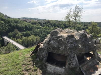 ponte di Pinzano da col Pion