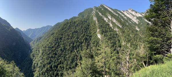 vista sulla dorsale Est di Leadicia da Culisit