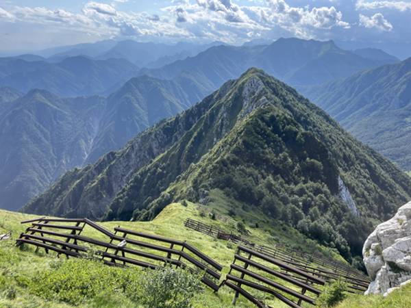 sella tra Corona Alta e Piombada