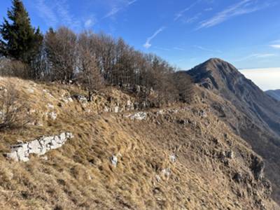 ormai con la cima a vista