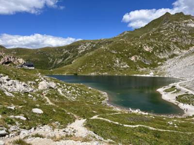 il lago Volaia