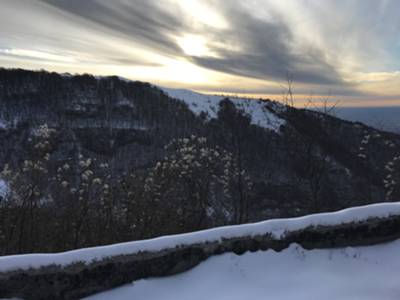 vista verso valle della Stua