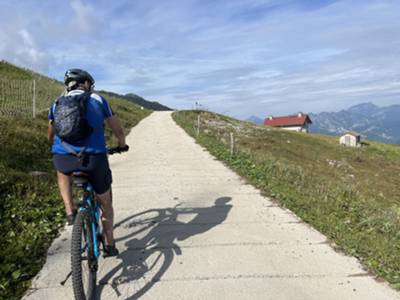 arrivo a rifugio Pradùt