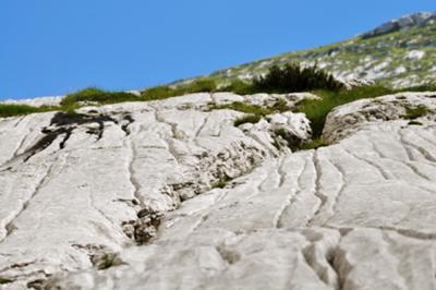 roccia lavorata da ghiaccio