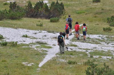 tra forcella della Lama e forcella Savalon