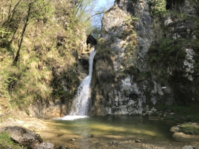 cascata di Sflunc