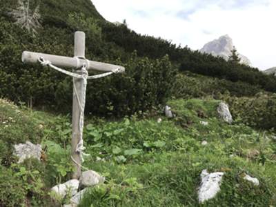 forcella Lodina con Duranno sullo sfondo