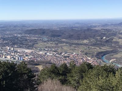 Vista Sud: Nova Gorica e Gorizia