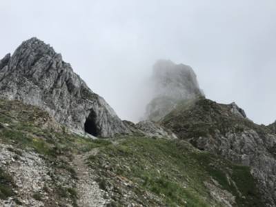 presso il passo del Mulo