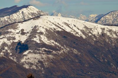 Monte Valinis da valle dei venti