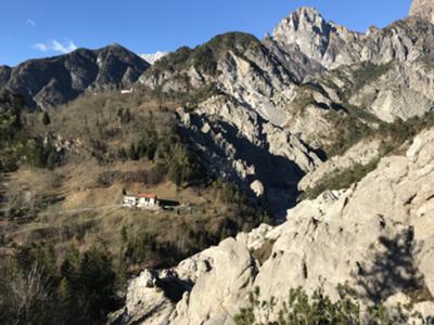 Sott'Anzas e chiesa di San Daniele da val Susaibes