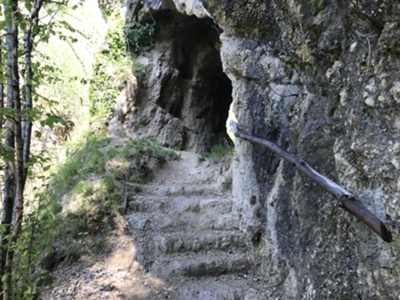 presso cascata di Sflunc