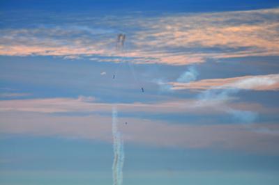 Frecce Tricolori da Ciucul Taront