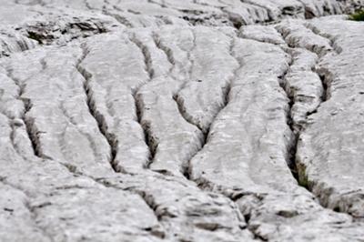 roccia lavorata da ghiaccio