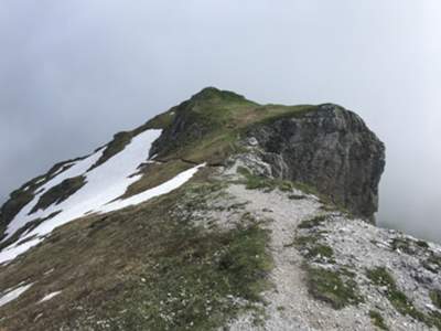 prima cima Centenera (2275) vista da sopra