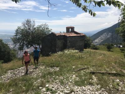 Salita verso la cima del San Lorenzo