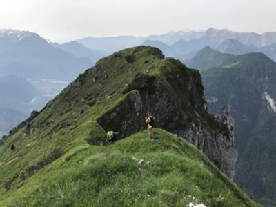 Verso anticima monte Lodina