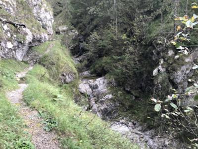 l'unico punto acqua della percorrenza