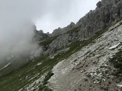 In lontananza il passo del Mulo