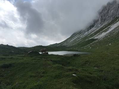 Laghi d'Olbe: quello di mezzo