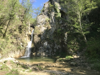 cascata di Sflunc