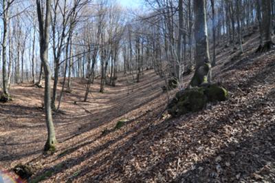 Cresta Nord del monte Jouf